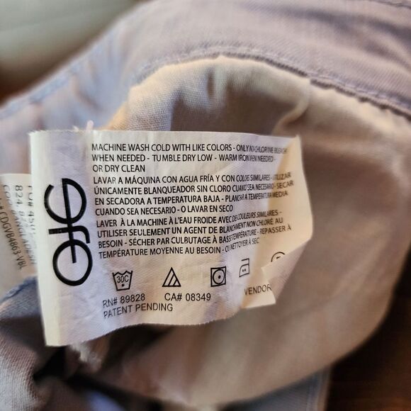 Gloria Vanderbilt All Around Slimming Effect Light Blue Capris Size 10 NWT - Picture 9 of 10